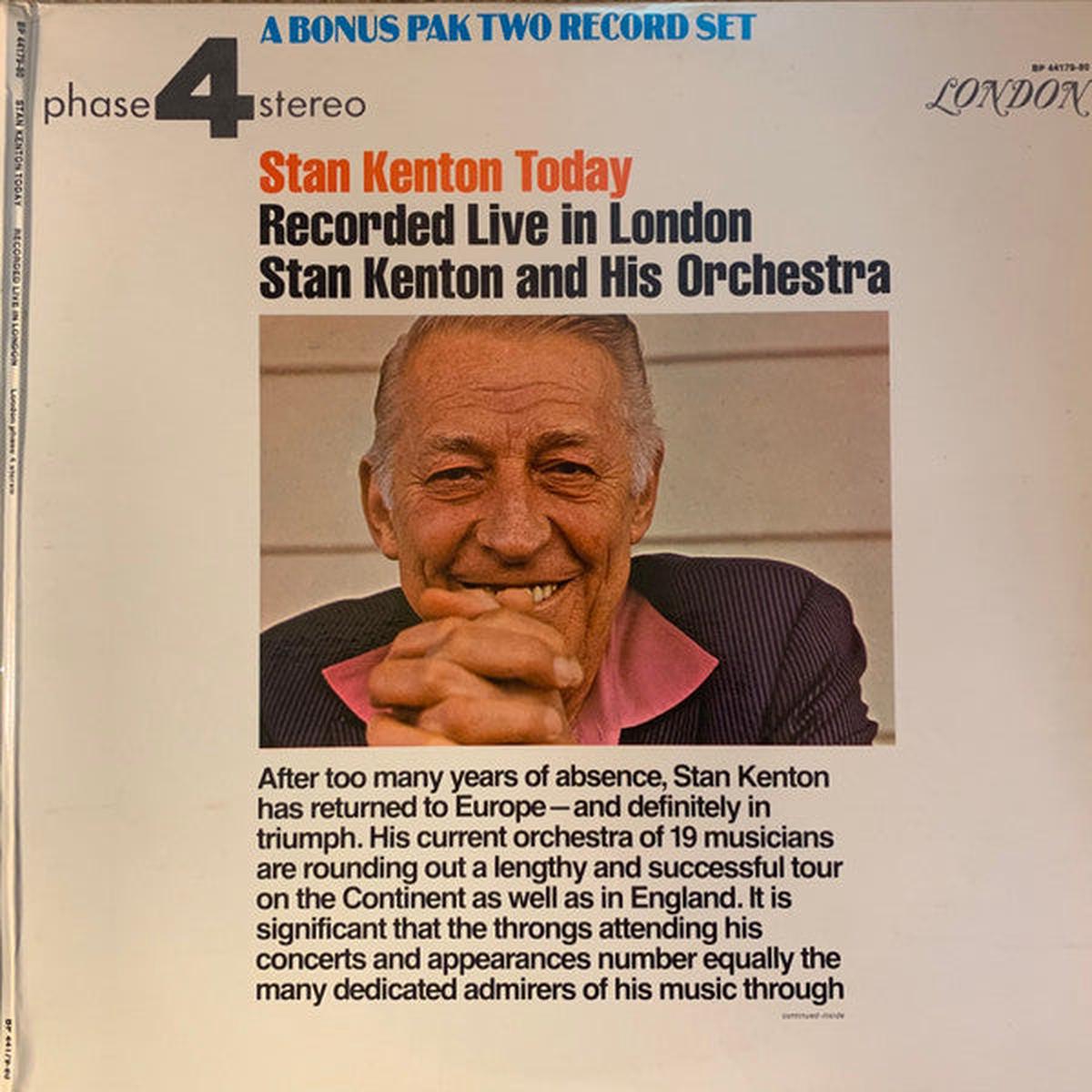 Stan Kenton And His Orchestra - Stan Kenton Today: Recorded Live In London