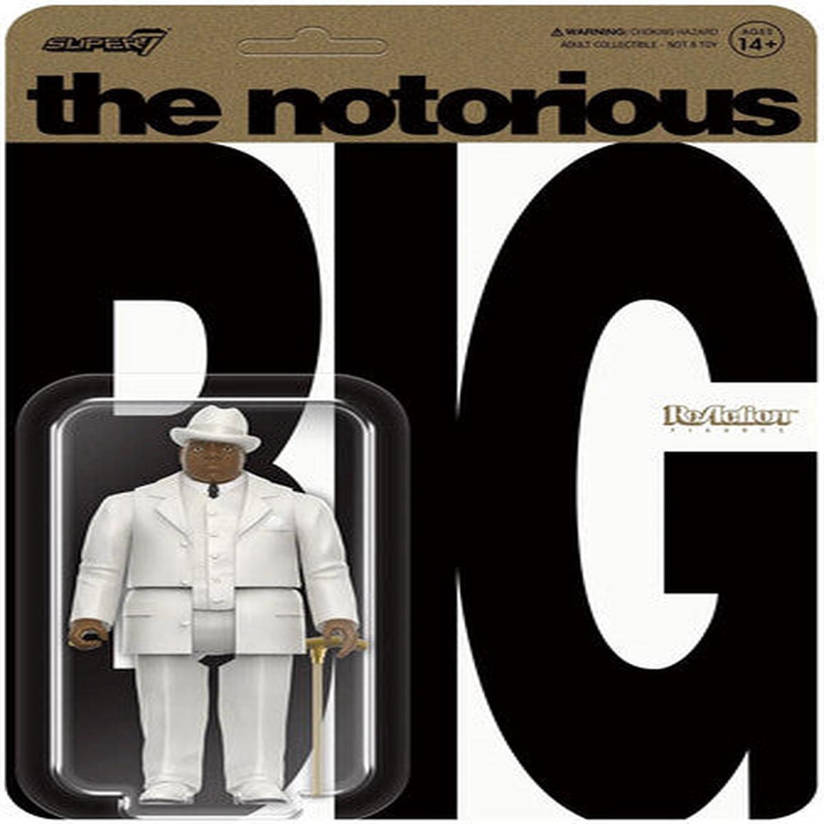 NOTORIOUS B.I.G. / SUPER7  NOTORIOUS B.I.G. ReACTION WAVE 3 BIGGIE IN A SUIT