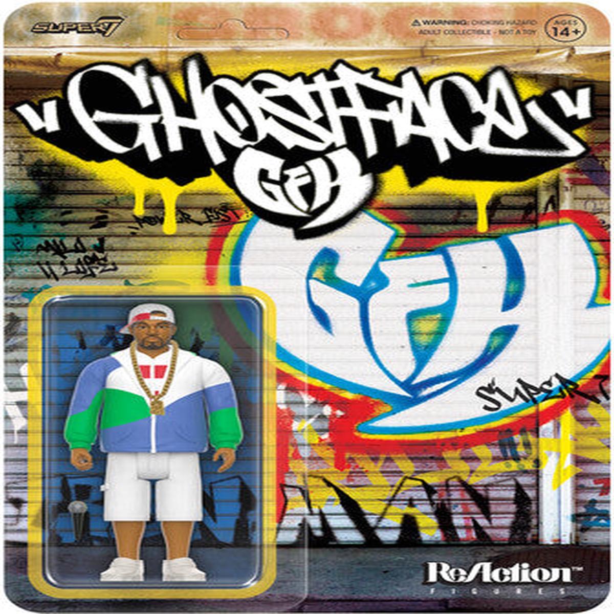GHOSTFACE KILLAH / SUPER7  GHOSTFACE KILLAH ReACTION FIGURE  CAN IT ALL BE SO SIMPLE