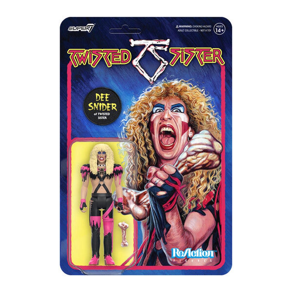 TWISTED SISTER / SUPER7  TWISTED SISTER DEE SNIDER ReACTION
