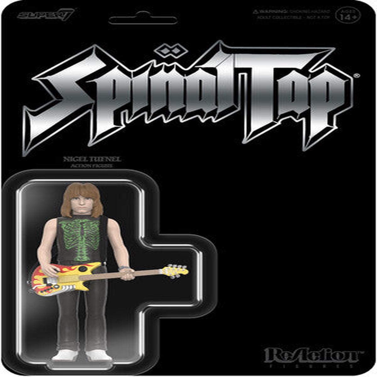SPINAL TAP / SUPER7  Spinal Tap  ReACTION FIGURE WV 1  Nigel Tufnel