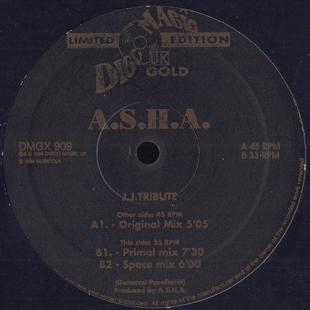 A.S.H.A. - J.J. Tribute / Ball And Chain (Acappella Excerpt)