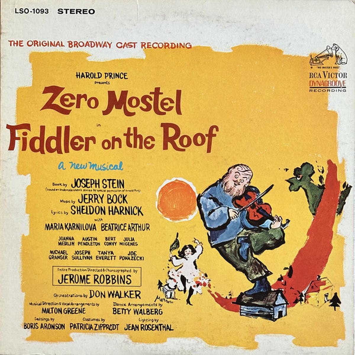 "Fiddler On The Roof" Original Broadway Cast - Fiddler On The Roof
