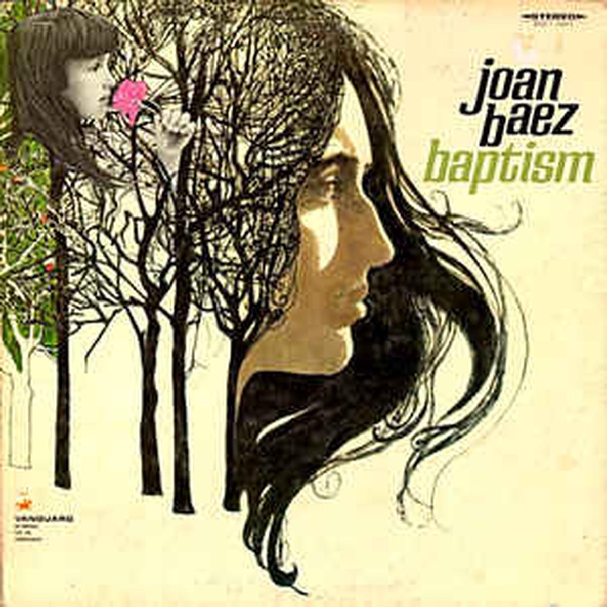 Joan Baez  Baptism -1968 - Country Blues, Poetry, Folk, Classical (Rare Vinyl)