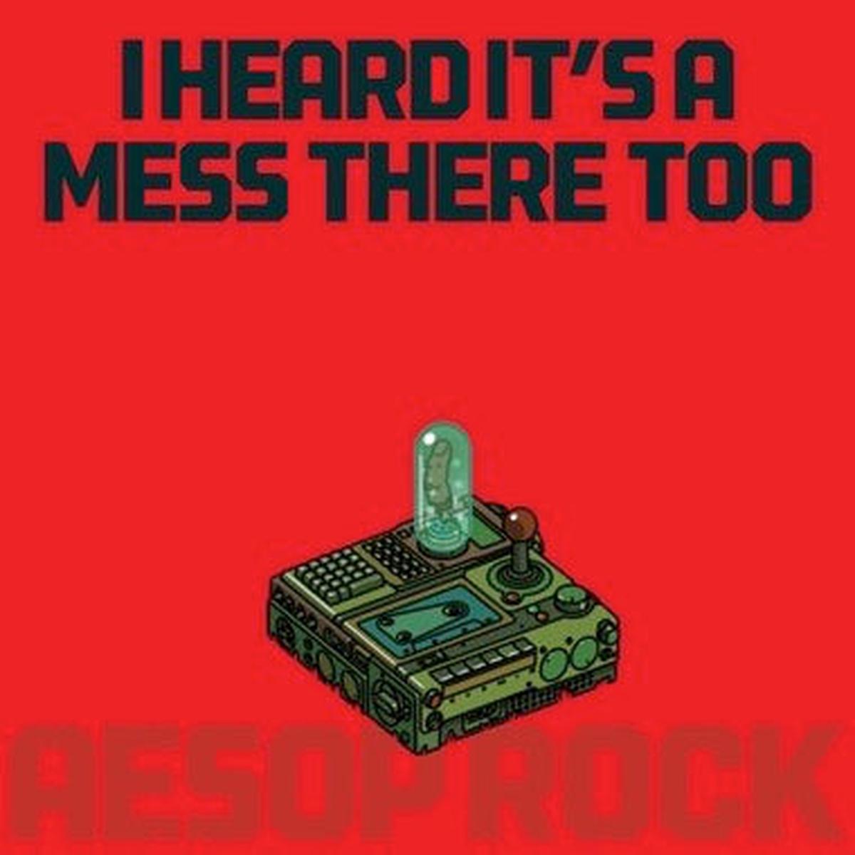Aesop Rock - I Heard It's A Mess There Too ( Apple Red)