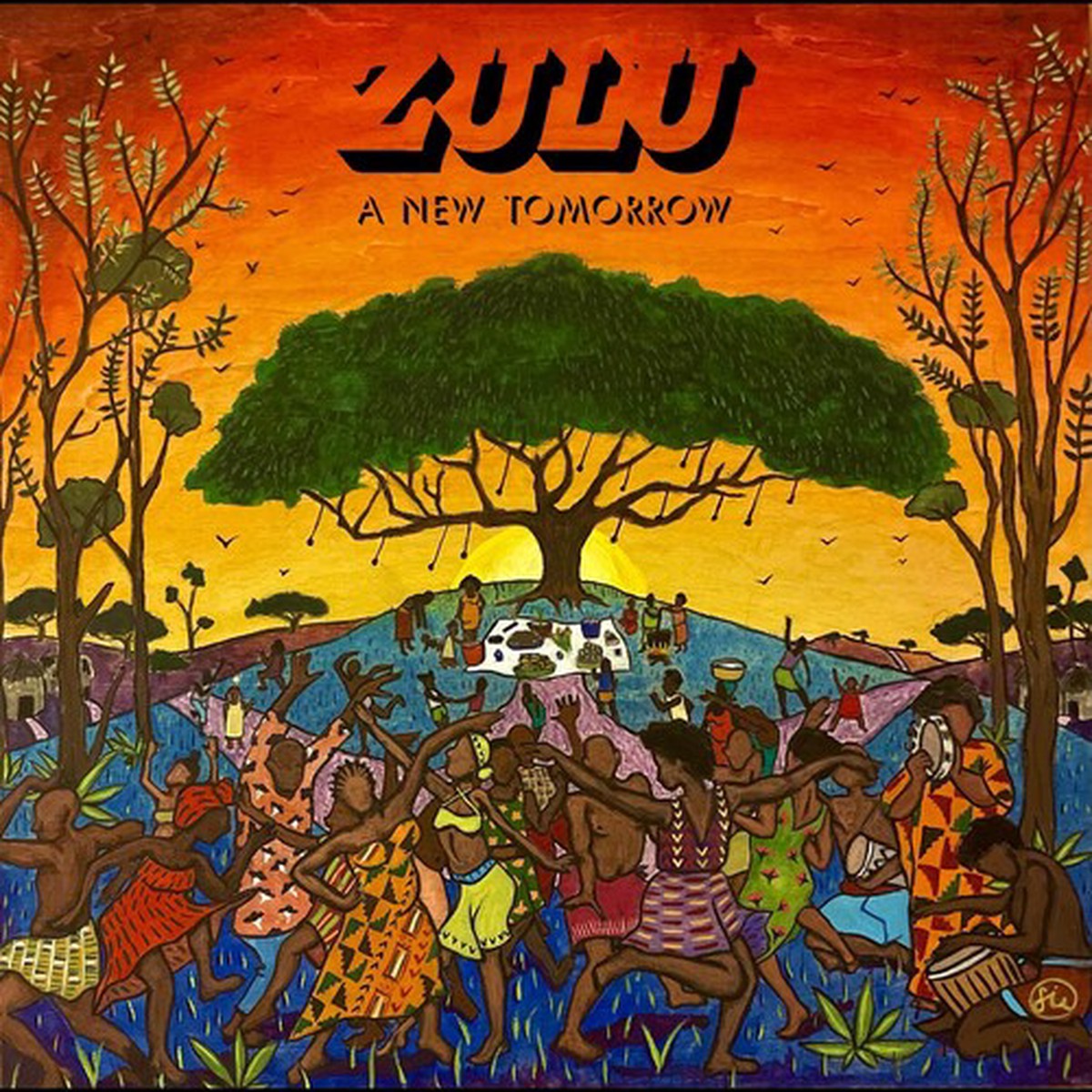 ZULU A NEW TOMORROW - Record Album - Vinyl LP