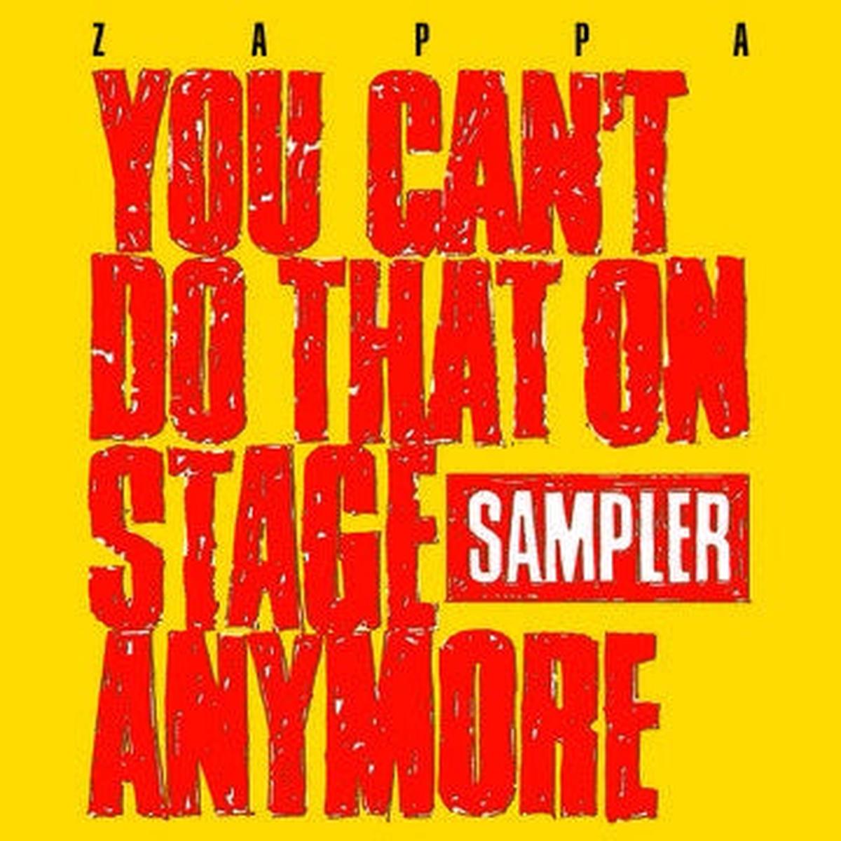 ZAPPA FRANK-YOU CAN'T DO THAT ON STAGE ANYMORE RED/ YELLOW VINYL 2LP *NEW*