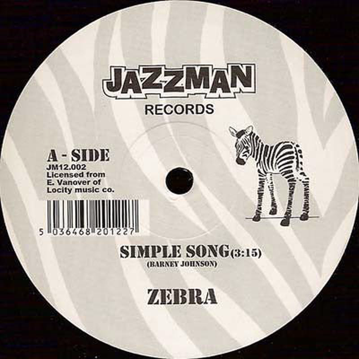 Zebra 8211 Simple Song