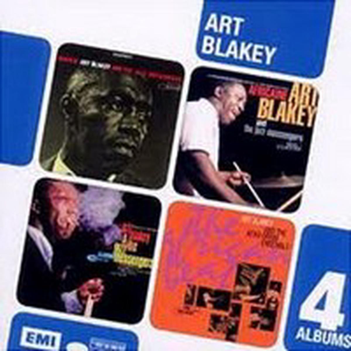 4 Albums  Moanin/Africane/Buhainias Delight/African Beat
