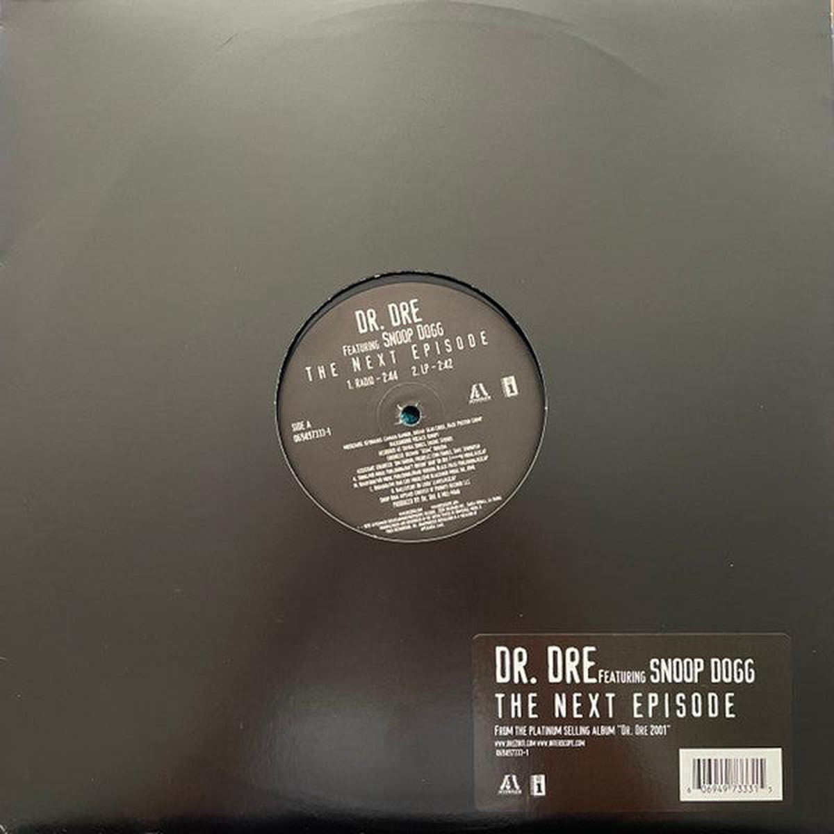 Dr Dre Featuring Snoop Dogg 8211 The Next Episode (128221) (1999) Used Vinyl