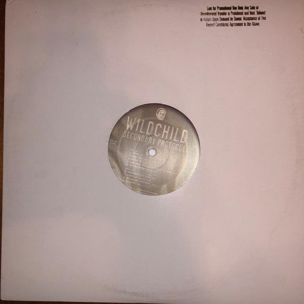 Wildchild 8211 Secondary Protocol (2215128221 Album Promo) (2003) Used Vinyl