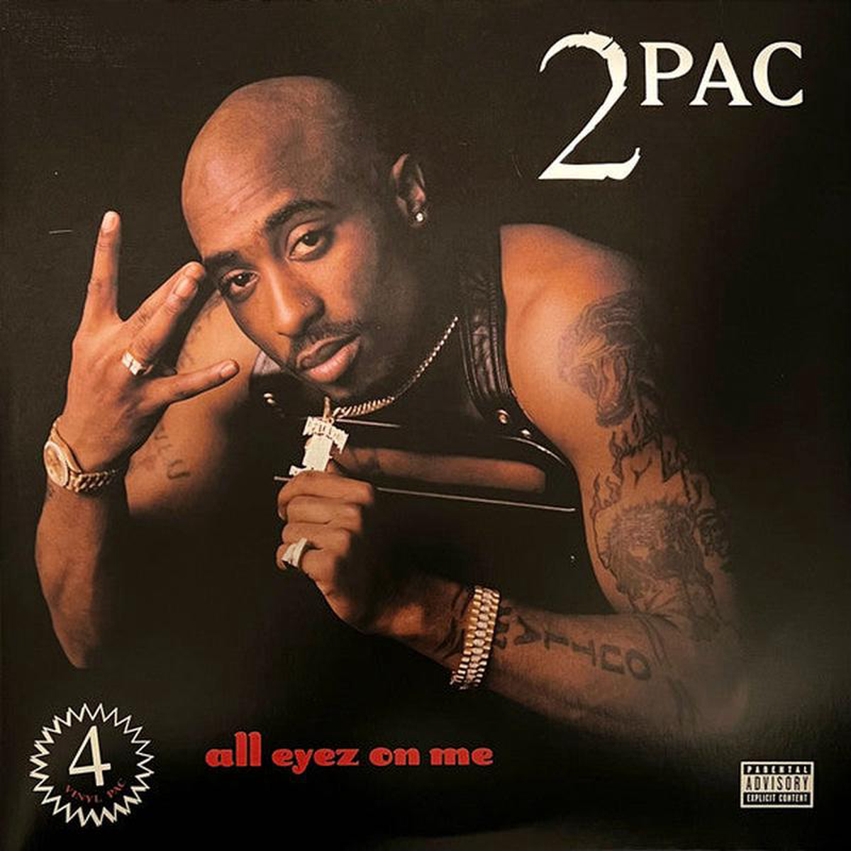 2Pac 8211 All Eyez On Me (4xLP Album RE Gat) (2022) New Vinyl